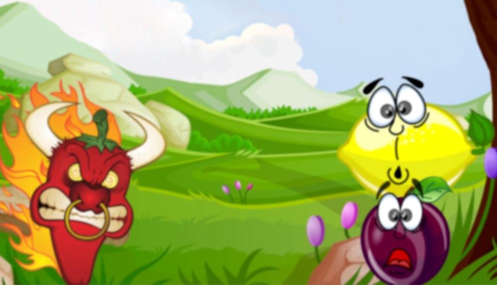 Game Background for Fruit Loops by Play Pearls