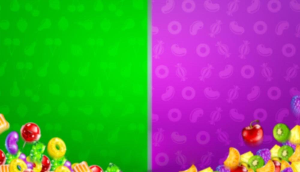 Game Background for Fruit vs Candy by Microgaming