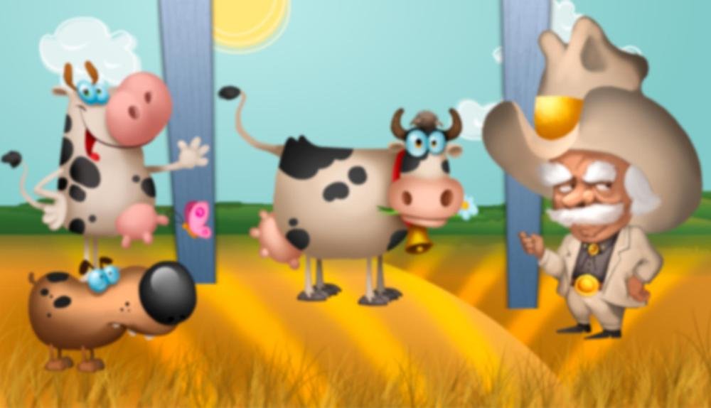 Game Background for Fun Farm by Play Pearls