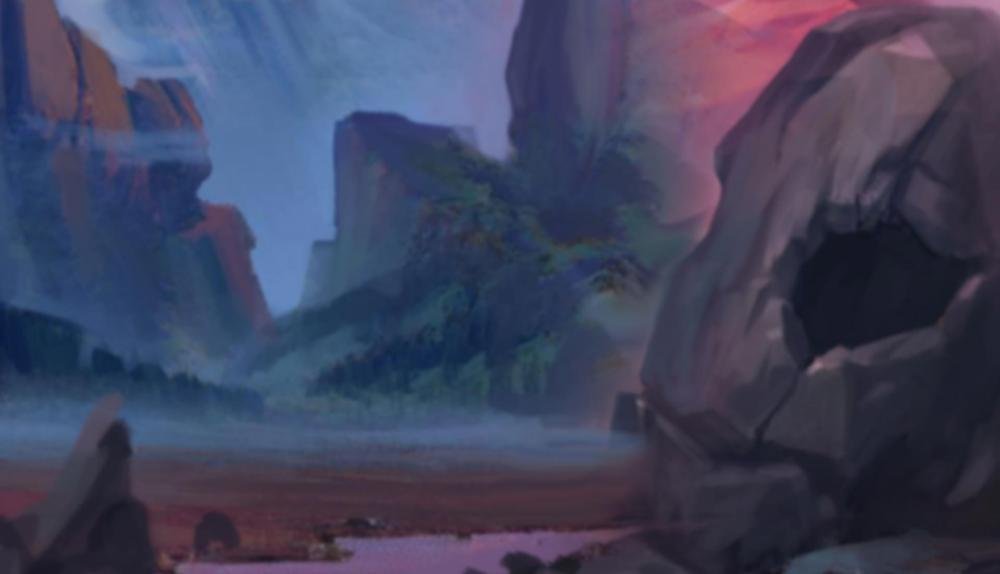 Game Background for Gem Rocks by YGGDRASIL