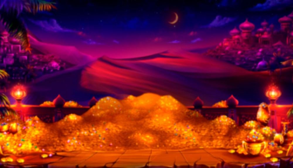 Game Background for Genie's Palace by High5