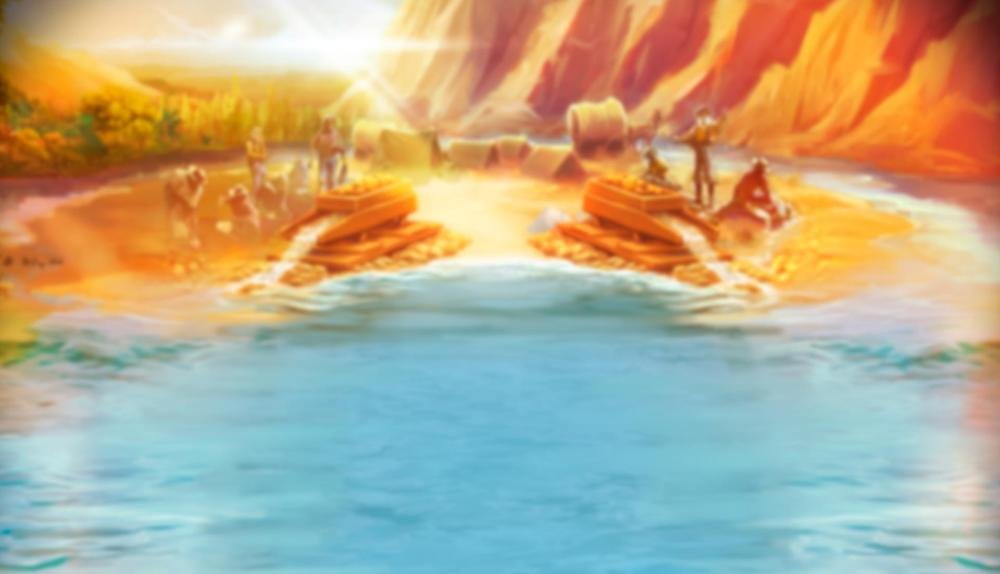 Game Background for Get the Gold INFINIREELS by Redtiger