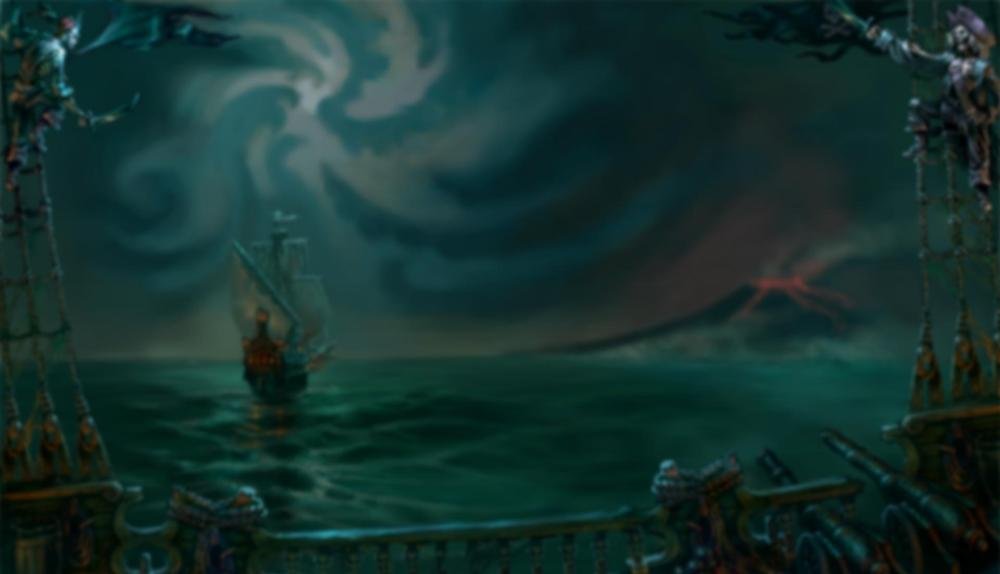 Game Background for Ghost Pirates by NetEnt