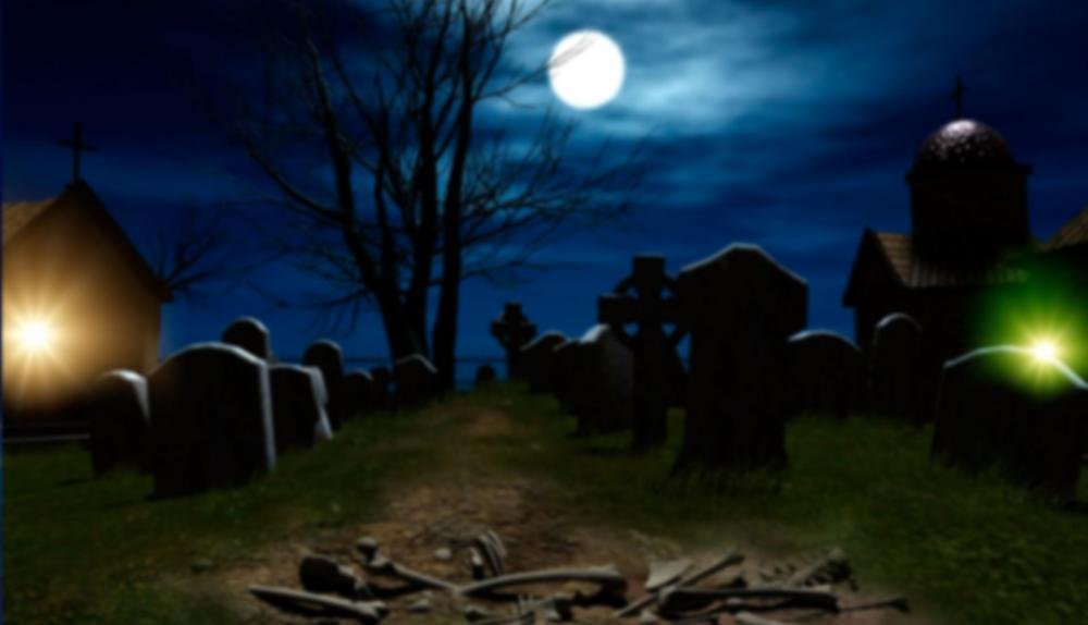 Game Background for Ghosts' Night HD by WorldMatch