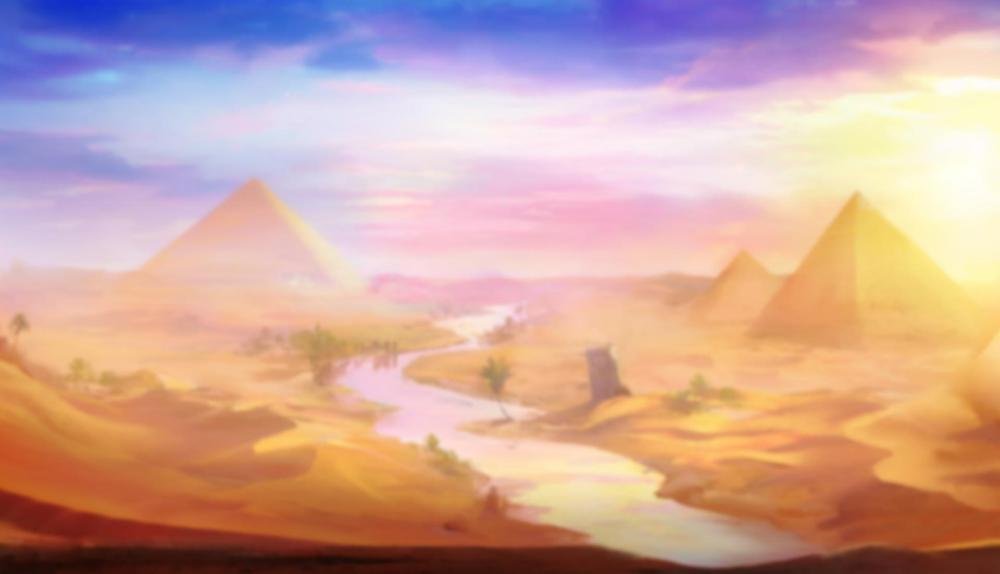 Game Background for Giza Infinity Reels by YGGDRASIL