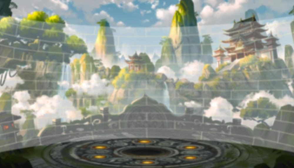 Game Background for God of Fortune by TPG