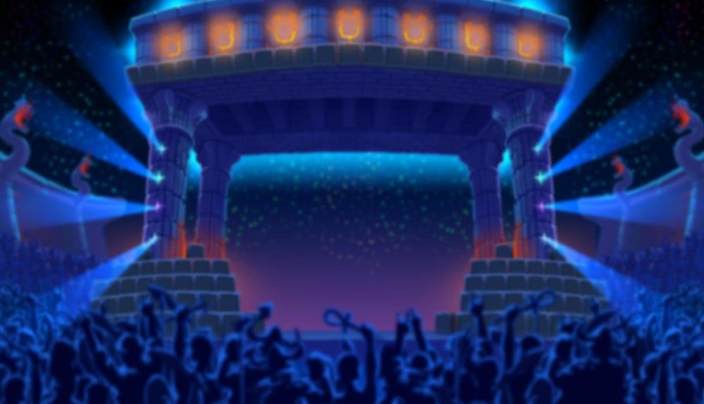 Game Background for Gods of Rock! by Thunderkick