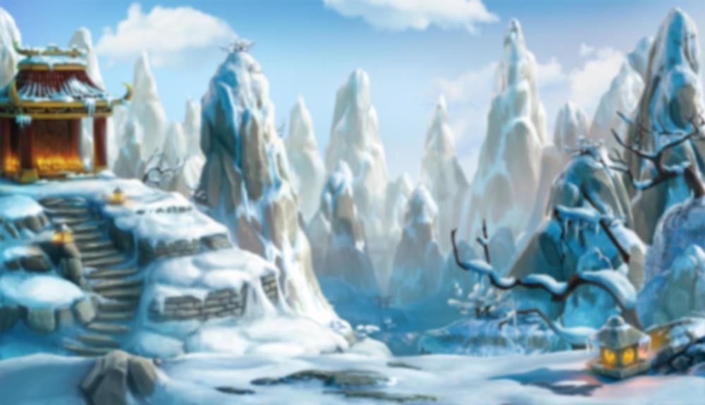 Game Background for Gold Tiger Ascent by BetSoft