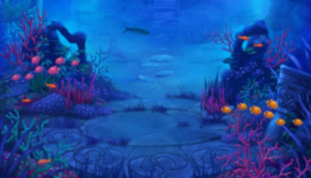 Game Background for Gold of Sirens by EvoPlay