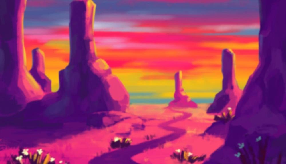 Game Background for Golden Buffalo by Swintt