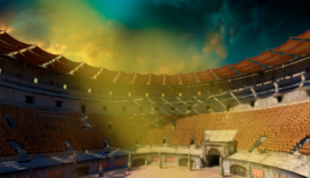 Game Background for Golden Gladiator by High5