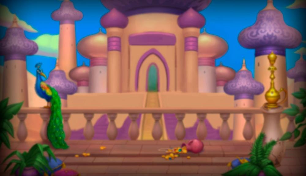 Game Background for Golden Lamp by BF Games