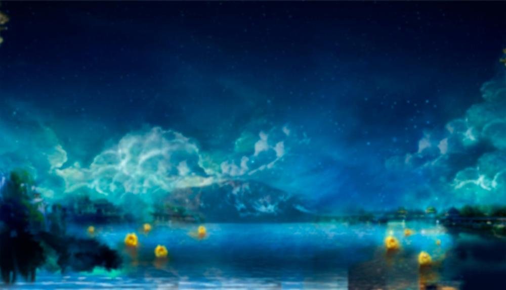 Game Background for Golden Lotus by Redtiger