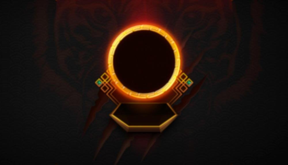 Game Background for Golden Tiger by iSoftBet