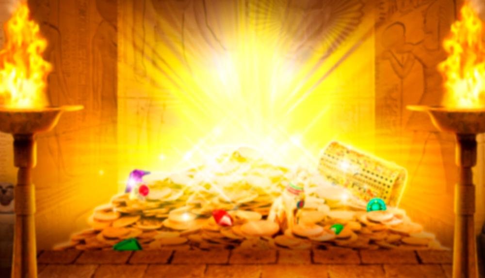 Game Background for Golden Vault of the Pharaohs by High5