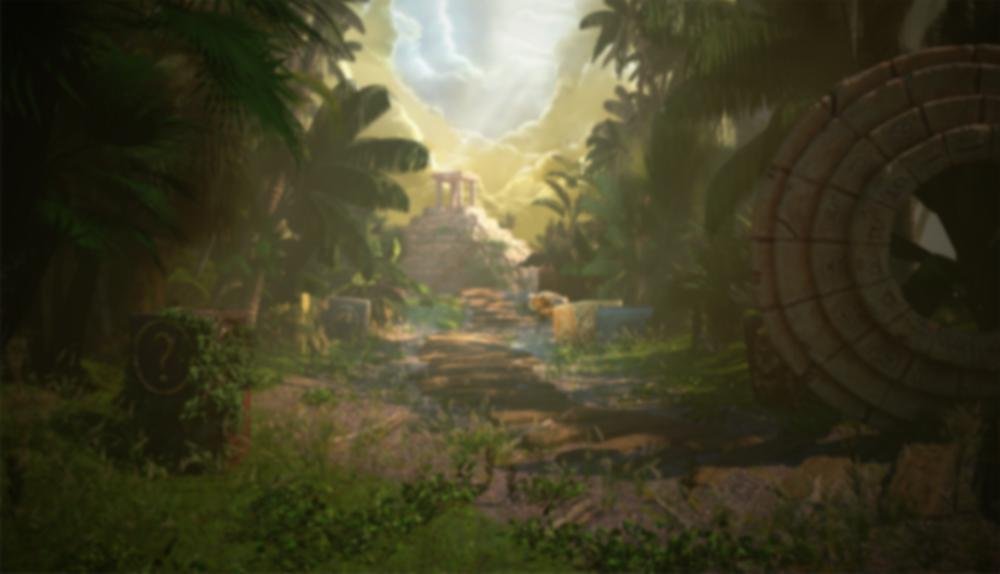 Game Background for Gonzo's Quest by NetEnt