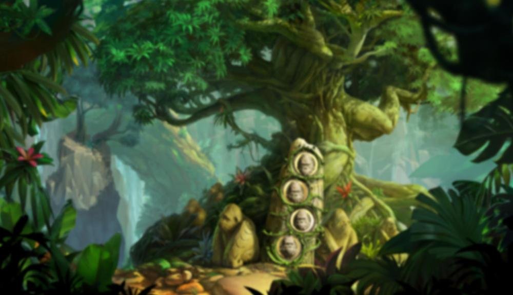 Game Background for Gorilla Kingdom by NetEnt