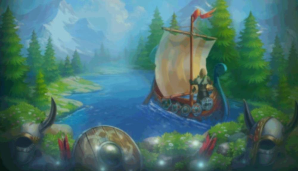 Game Background for Guardians Of Valhalla by Zillion