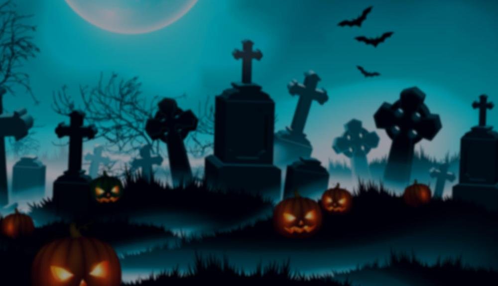 Game Background for Halloween - Chase N Win by Spinomenal