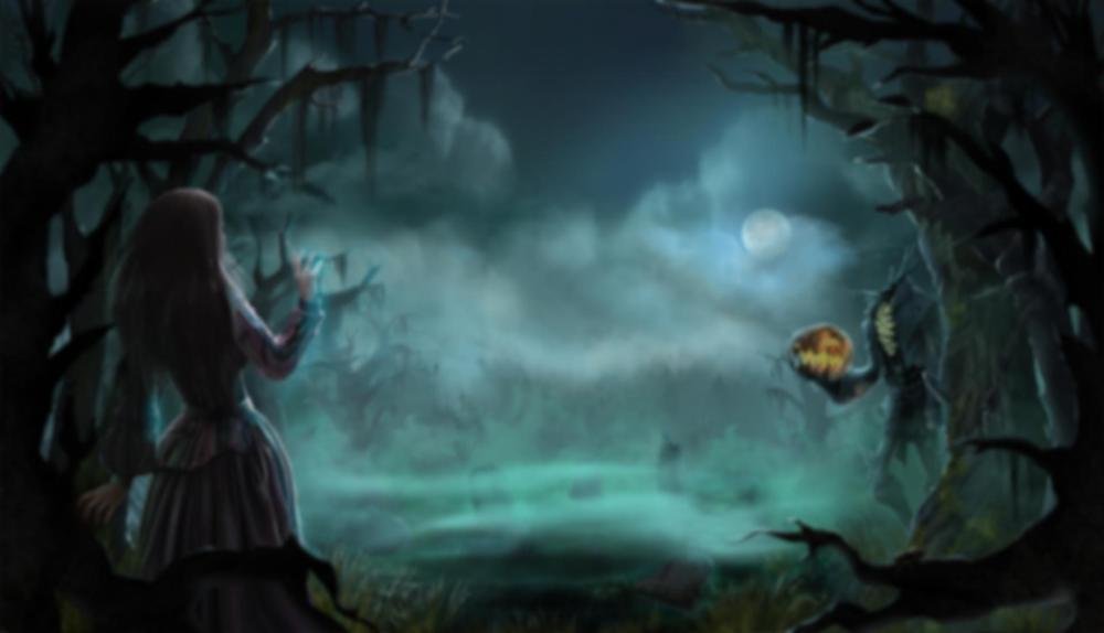 Game Background for Halloween Jack by NetEnt