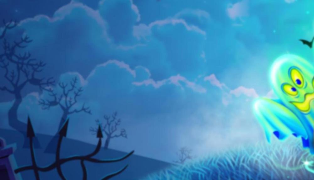 Game Background for Halloween Jackpot by Belatra