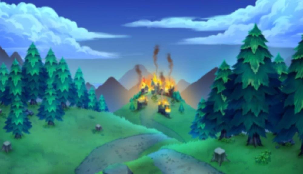 Game Background for Hammer of Fortune by Green Jade