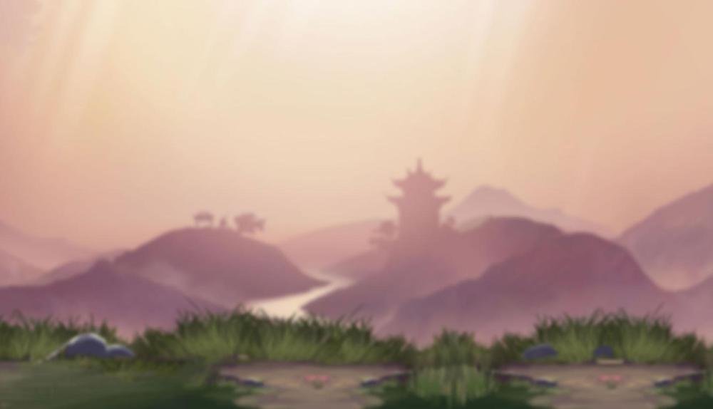 Game Background for Hanzo's Dojo by YGGDRASIL