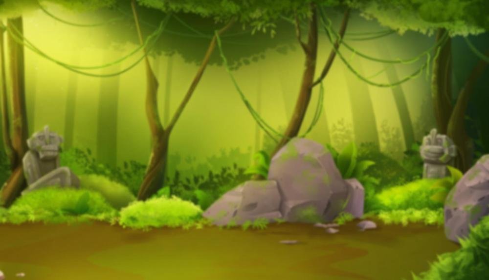 Game Background for Happy Ape by Habanero