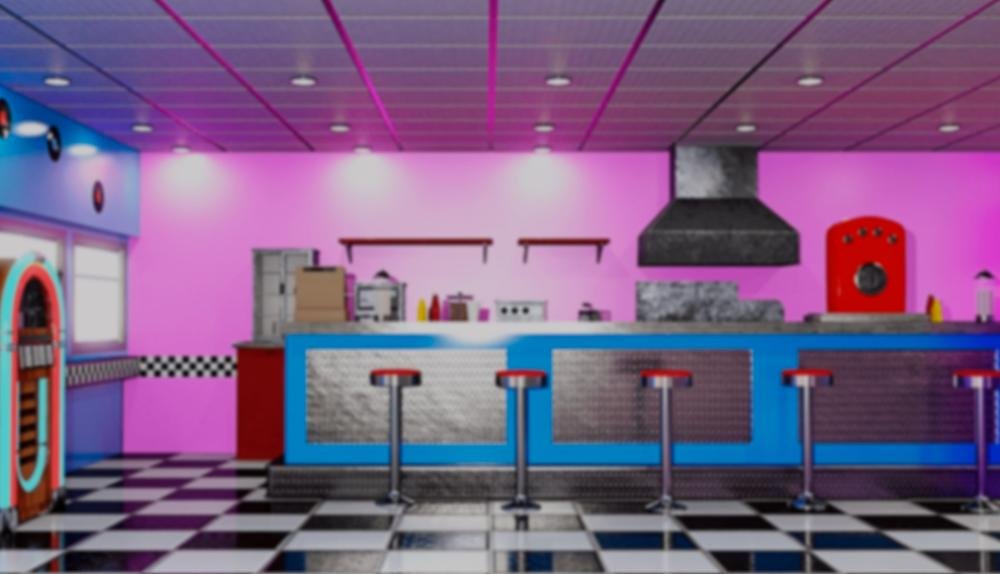 Game Background for Happy Diner by Wearecasino