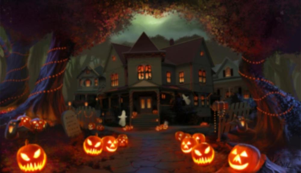 Game Background for Happy Halloween by Playn'Go