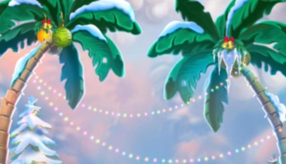 Game Background for Hawaiian Christmas by Gameart