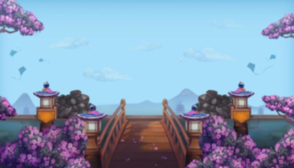 Game Background for Hazakura Ways by Relax Gaming