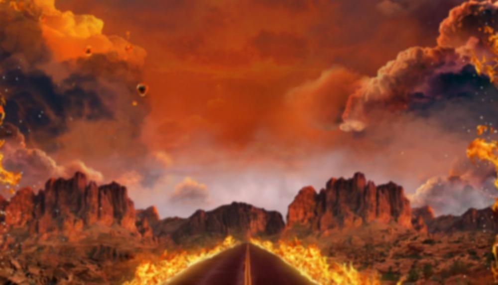 Game Background for Highway To Hell by Wazdan