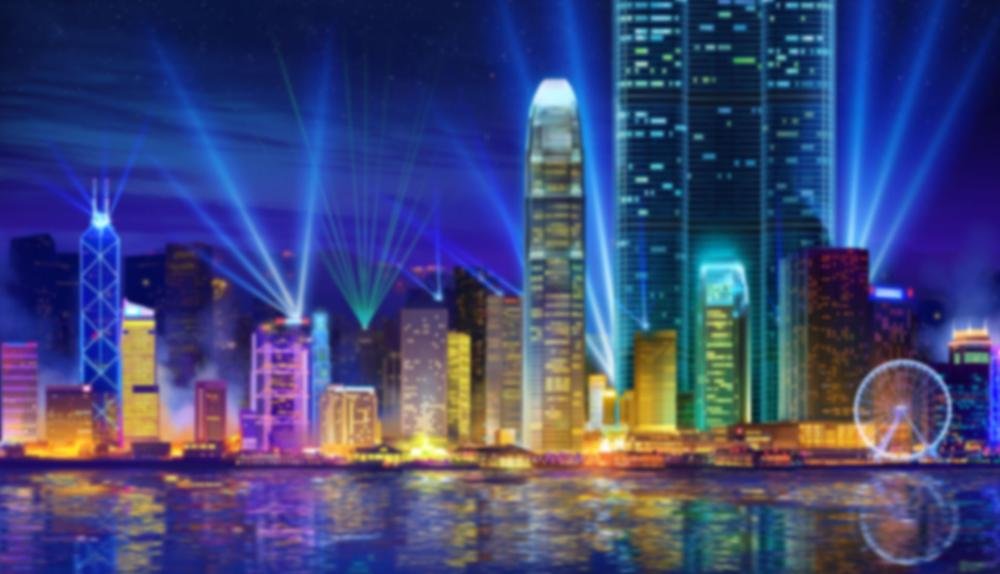 Game Background for Hong Kong Tower by ELK Studio