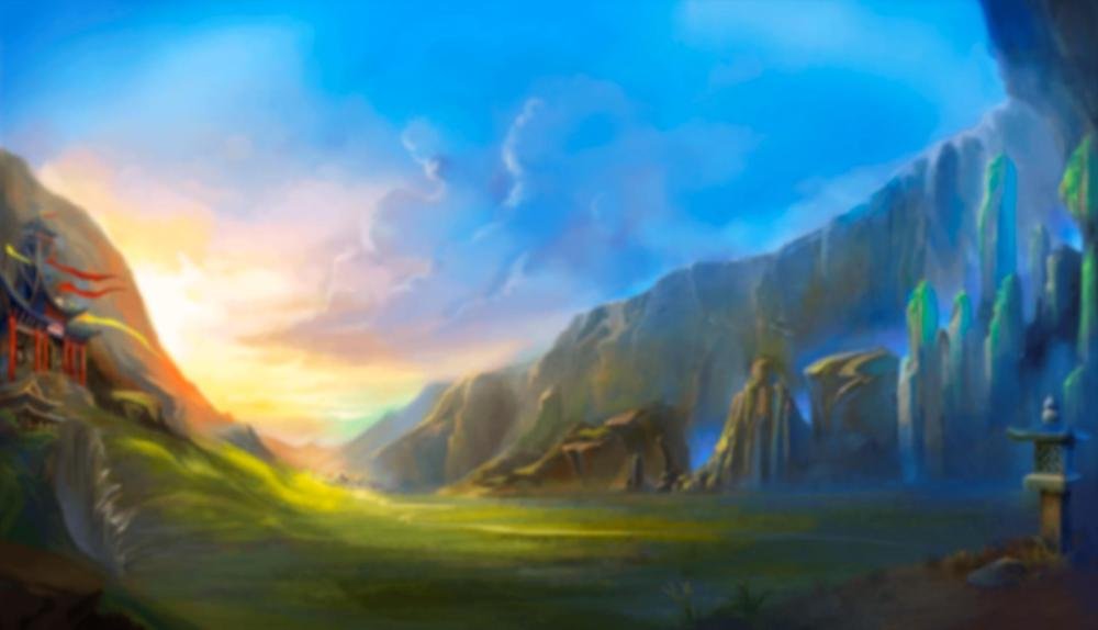 Game Background for Huangdi - The Yellow Emperor by Microgaming