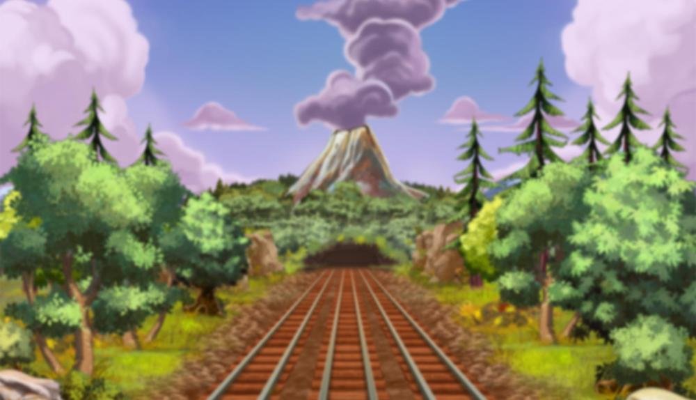 Game Background for Hugo 2 by Playn'Go