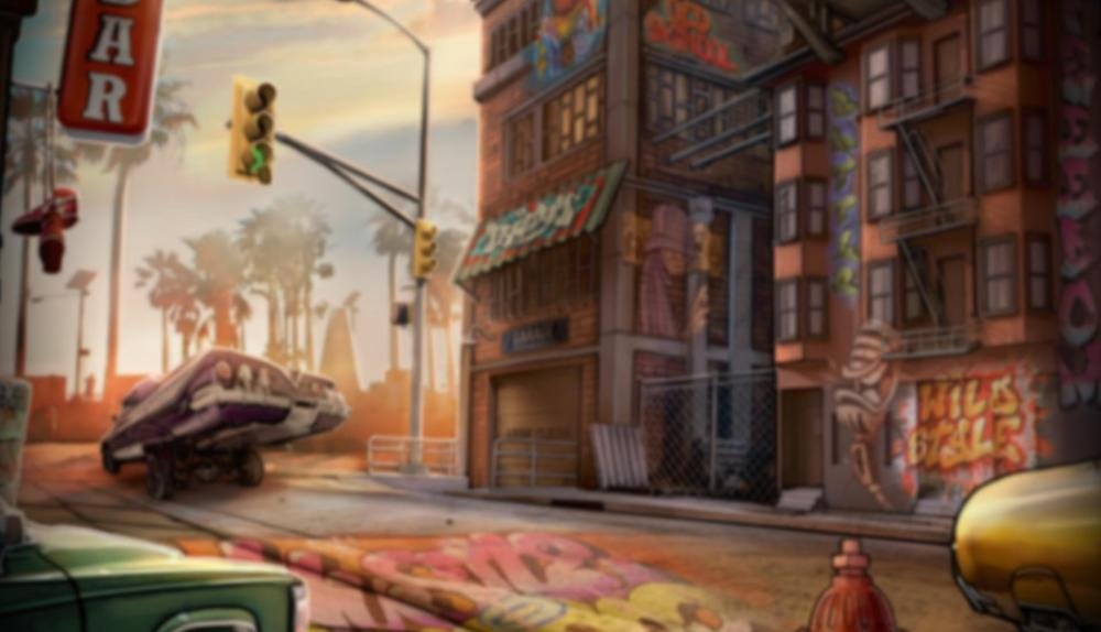 Game Background for Hustling by Redtiger