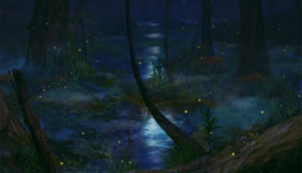 Game Background for Hut With Chicken Legs by Spinomenal