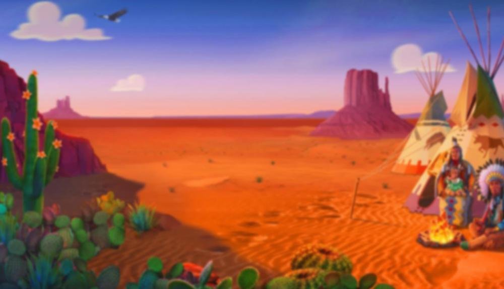 Game Background for Indian Gold by Thunderspin