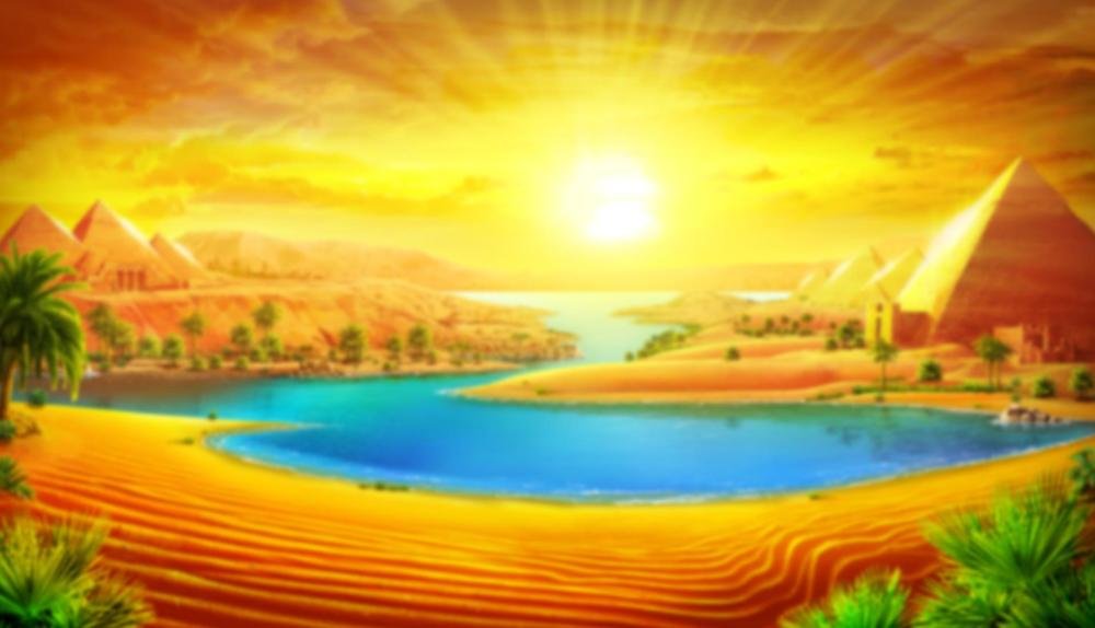 Game Background for JEWELS OF THE NILE by Games Inc