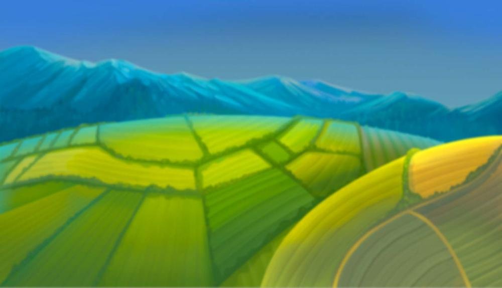 Game Background for Jack and the mighty Beanstalk by Nucleus
