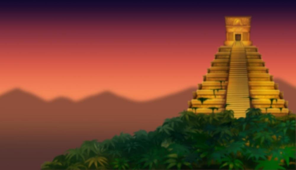 Game Background for Jaguar Temple by Thunderkick