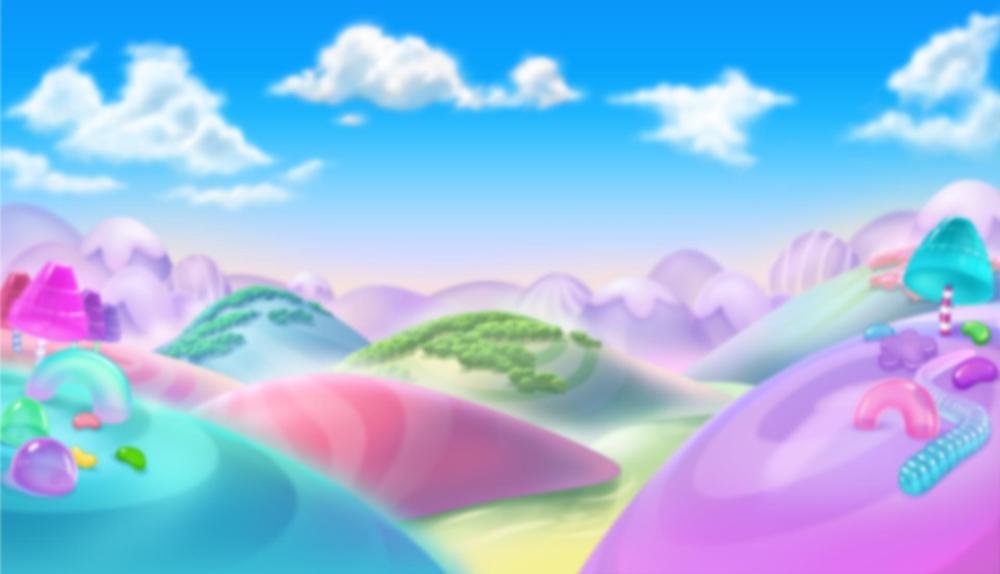 Game Background for Jelly Reels by Wazdan