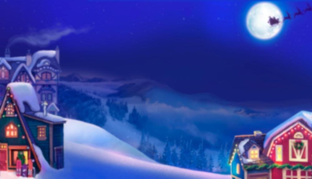 Game Background for Jingle Slots by Nucleus