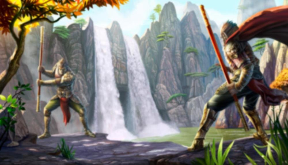 Game Background for Journey to the West by EvoPlay