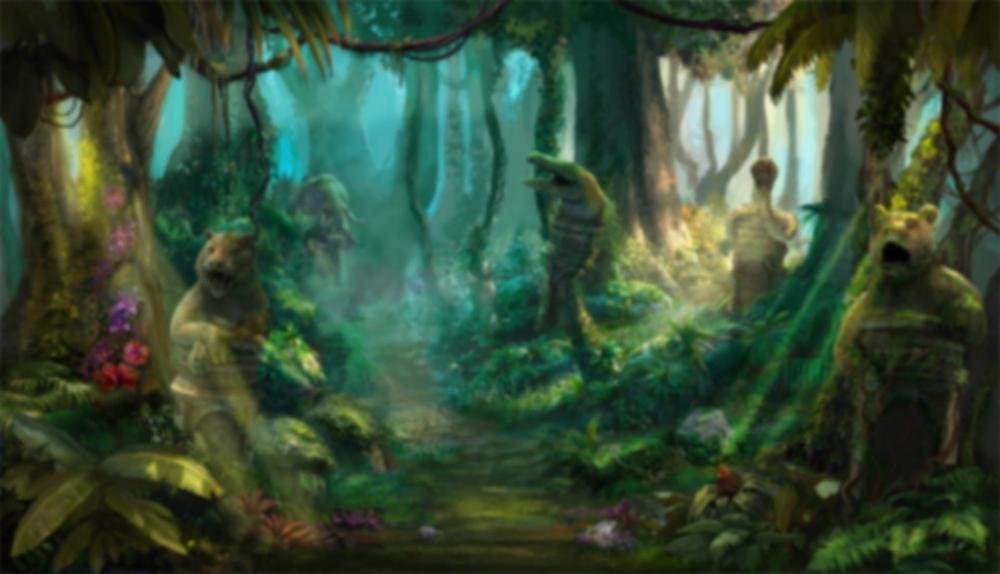 Game Background for Jungle Spirit: Call of the Wild by NetEnt