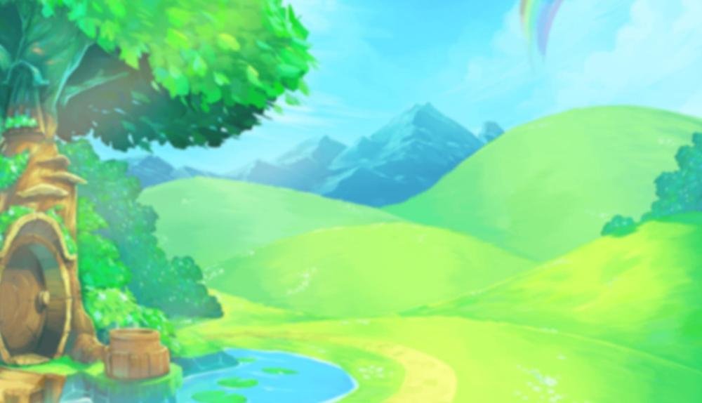 Game Background for Kiss Me Clover by Eyecon