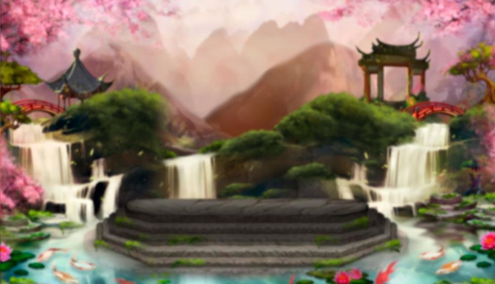Game Background for Koi Kingdom by BF Games