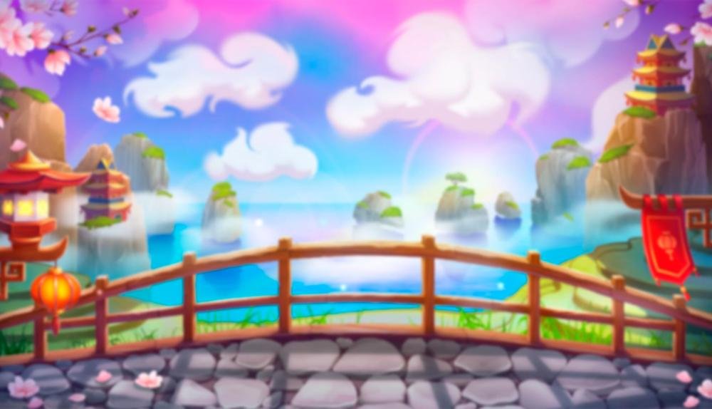 Game Background for Lantern Luck by Habanero