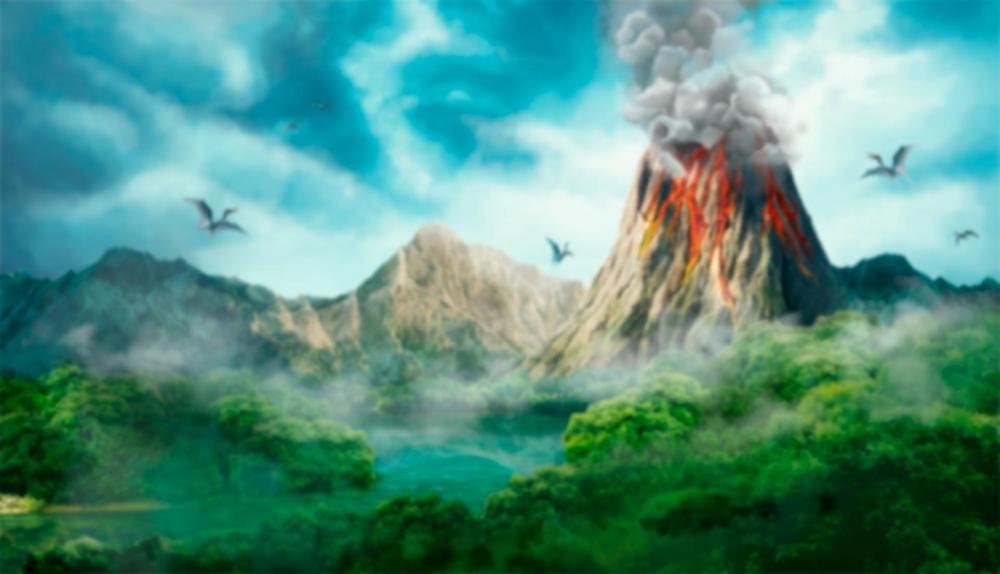 Game Background for Lava Gold by BetSoft